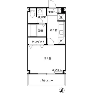 N’S【2階】の間取り