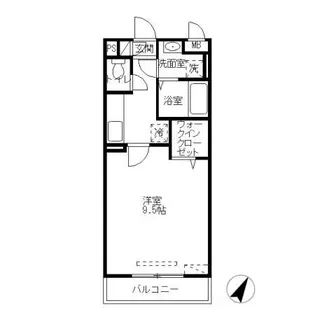 メルベーユ・ソフィア【2階】の間取り