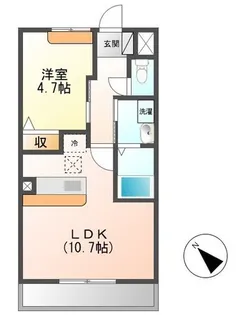 ライラックアイズ【2階】の間取り