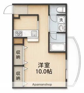 ベストランドⅡ【2階】の間取り