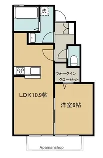 チェリーウェル【1階】の間取り
