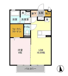 プリマベーラ【1階】の間取り