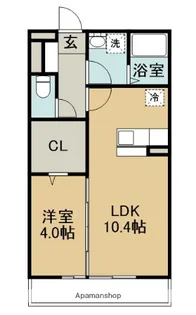 グランドソレーユ【1階】の間取り