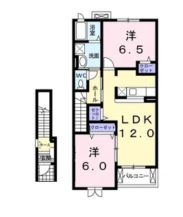 ドルチェ カーサ【2階】の間取り