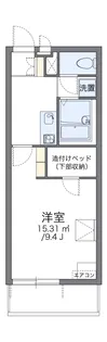 レオパレスプランタン【1階】の間取り