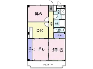 紫峰【2階】の間取り