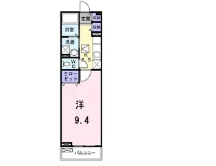 オウボッカ【1階】の間取り