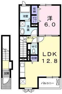 アルドーレ Ⅰ【2階】の間取り