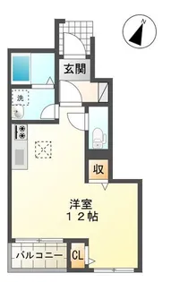 プルミエカーヤ【1階】の間取り