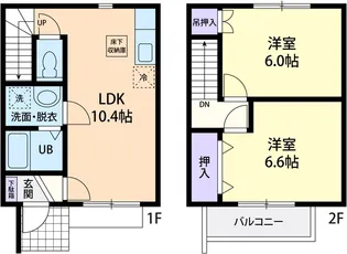 LE LIEN【107号室】の間取り