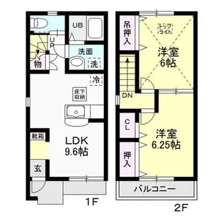 プリオール【2階】の間取り