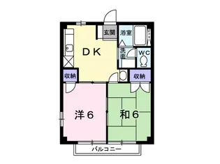 パルトカーサⅢ【1階】の間取り