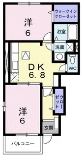 ソラーレ カーサ【1階】の間取り