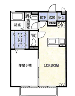 プリマベーラ【2階】の間取り