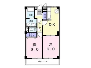 イムーブル・エー【2階】の間取り