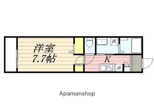 フォレストコート光【207号室】の間取り