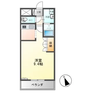 GRYFFINDORⅡ(グリフィンドール)【1階】の間取り