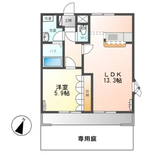 PURE STAGE(ピュアステージ)【1階】の間取り