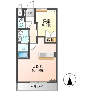 PURE STAGEⅡ(ピュアステージツー)【1階】の間取り