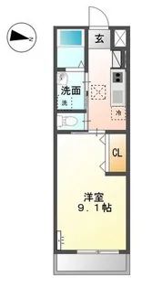 BOA SORTE(ぼあ そるて)【1階】の間取り