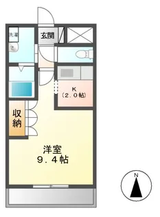 DANDELIONⅡ (ダンデリオン)【1階】の間取り
