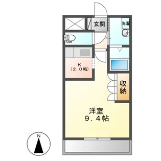 DANDELIONⅡ (ダンデリオン)【1階】の間取り