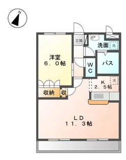 TANTO RADICE【1階】の間取り