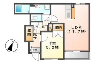 サン フォレスタ【1階】の間取り