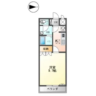 エルシオン【1階】の間取り