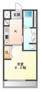 CASA EXCELSIORⅡ(カーサエクセルシオツー)【1階】の間取り