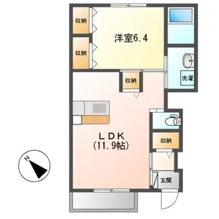 アヴァンセ【1階】の間取り
