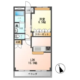 イースト ステージ【3階】の間取り