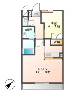 LUXY(ラクシィ)【1階】の間取り