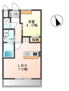 フォルトゥーナ【2階】の間取り