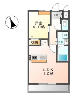 フォルトゥーナ【2階】の間取り