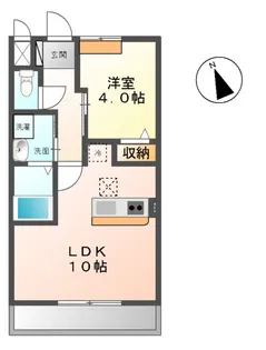 フォルトゥーナ【1階】の間取り