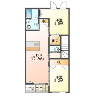 SOLANA(ソラーナ)【2階】の間取り