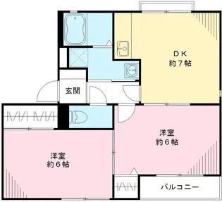コート・フィレンツェ【201号室号室】の間取り