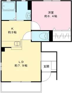 CASA NEXT【102号室号室】の間取り