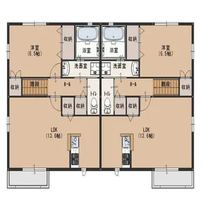 グランデールⅡ A【201号室号室】の間取り