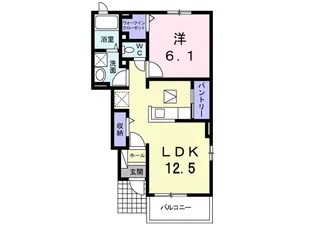 けやきレジデンス B【1階】の間取り