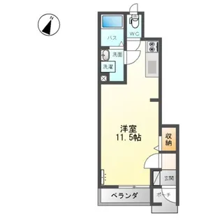 PRENDRE(プランドール)【1階】の間取り