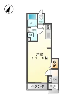 PRENDRE(プランドール)【1階】の間取り