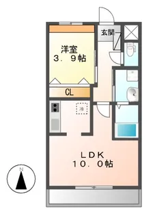 ルミナス レジデンス【2階】の間取り