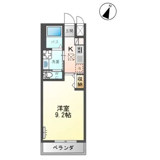 プランドール【1階】の間取り