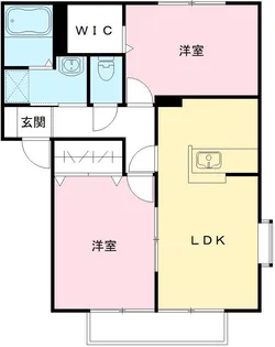 アンティエール A【205号室号室】の間取り