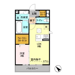 ルミエール【1階】の間取り