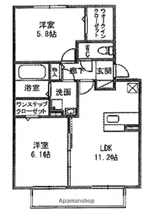 ル・レーブ【1階】の間取り