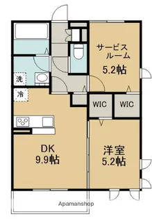 グリフィンドール【101号室】の間取り
