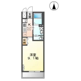 エンプレスⅤ【1階】の間取り